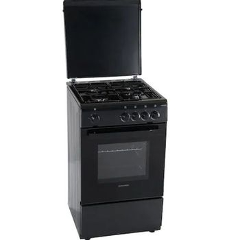 Shporet me gaz Heinner HFSC-V50BK, 4 vatra, 50 cm, i zi