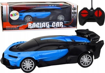 Makinë lodër me telekomandë Racing Car, shkalla 1:22, për fëmijë 3+, blu e zezë