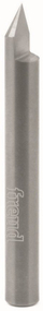 Frezë V-groove Freud F03FR01626, diametër 19mm, qafë 12mm, e kuqe