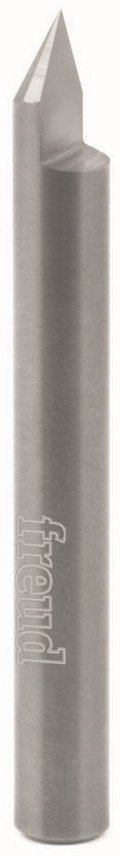 Frezë V-groove Freud F03FR01626, diametër 19mm, qafë 12mm, e kuqe