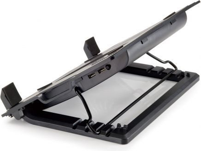 Mbështetëse ftohëse Conceptronic 43,2 cm (17 ") (CNBCOOLSTAND1F), e zezë