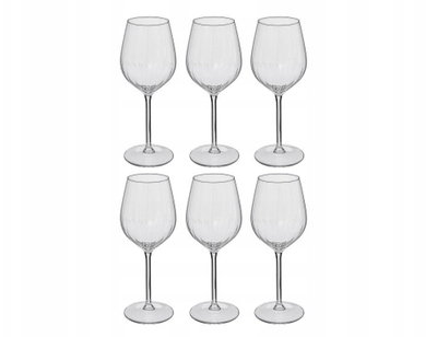 Set gotash vere Secret de Gourmet Volta, 6 copa, 380 ml, transparencë