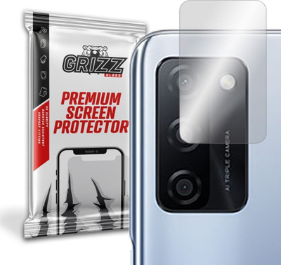Mbrojtës kamerë GrizzGlass Hybrid Glass për Oppo A55s, xham hibrid transparent