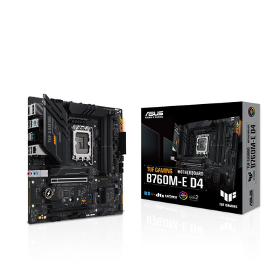 Pllakë amë ASUS TUF Gaming B760M-E D4 Intel B760 LGA 1700 micro ATX