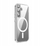 Mbulesë telefoni Tecto Shield Clear Guard Mag për iPhone 12 6.1", kompatibile MagSafe, transparente