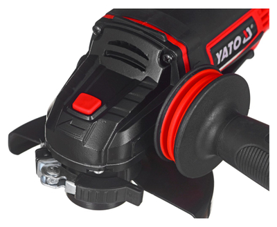 Brushe këndore me bateri Yato YT-82826, 18V, disk 125mm, e kuqe