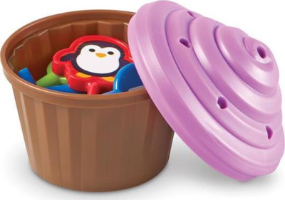 Едукативна играчка Learning Resources ABC Party Toppers, 64 делови, учење на азбука, многубојна