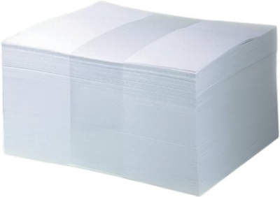 Bllok shënimesh Durable Notepad Trend, 93 x 93 mm, 800 fletë, i bardhë
