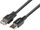 Kabllo USB Lanberg USB A në USB A, 1 m, USB 2.0, e zezë