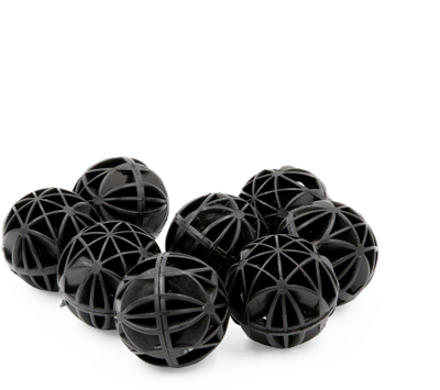 Medium filtri për akuarium Aqua Natura Bio Ball, 26mm, set 50 kokrra, i zi