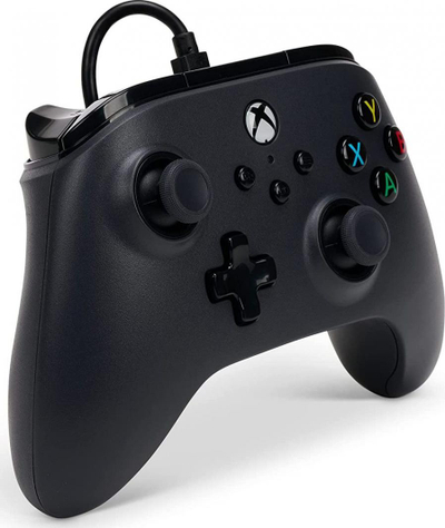 Контролер PowerA Xbox Series PC, жичен, црн