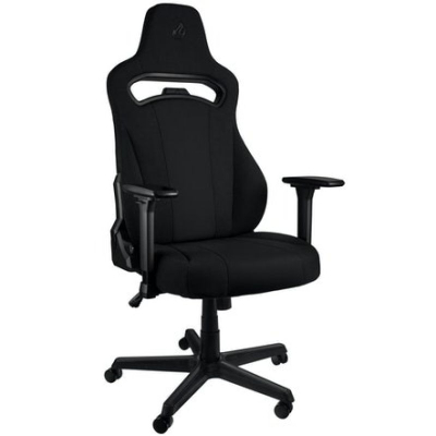 Karrige gaming Nitro Concepts E250, e rehathme ergonomike, mban deri 125 kg, e zezë