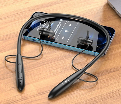 Kufje Bluetooth HOCO ES61 sportive, të zeza