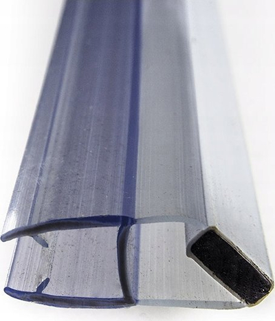 Vula magnetike për kabinë dushi Kerria Plus XKCK2UU40, xham 6 mm, set 2 copë, transparente