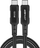 Kablli Acefast C4-03 USB-C në USB-C, 2m, 100W, i zi