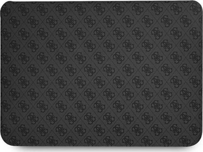 Këllëf laptopi Guess Sleeve, 15", lëkurë ekologjike, i hirtë