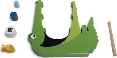 Lodër interaktive BS Toys GA348 Crocodile, me flluska, jeshile