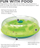 Tas interaktiv për qen Nina Ottosson Dog Wobble Bowl, Level 1, 30cm, multikolor