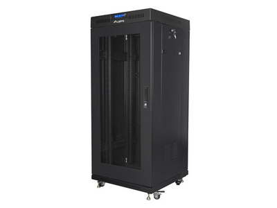 Kabinet RACK Lanberg FF01-6627-23BL, 27U, në këmbë, i zi