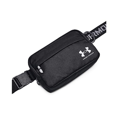Çantë beli Under Armour Essential Waist Bag Crossbody, rezistente ndaj ujit, me rrip të rregullueshëm, blu