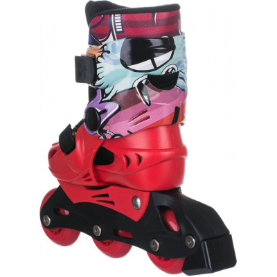 Ролери со тркала за деца TEMPISH Baby Skate '17, сет со кацига и штитници, прилагодливи, шарени