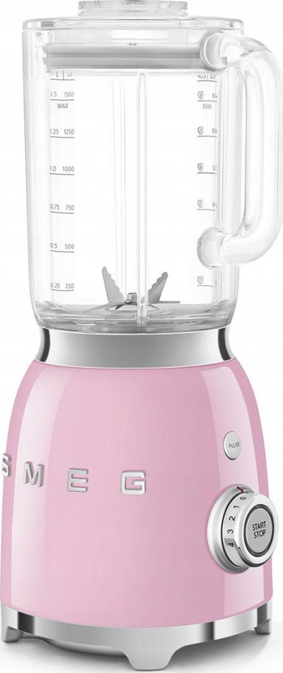 Blender Smeg 50's Style BLF01, 800W, 1.5L, roz