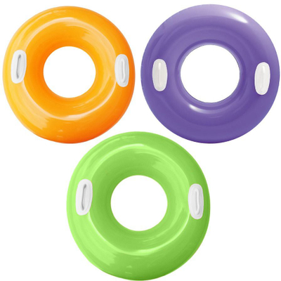 Надувлива гума за пливање Intex Hi Gloss Tubes, 76 cm, повеќебојна
