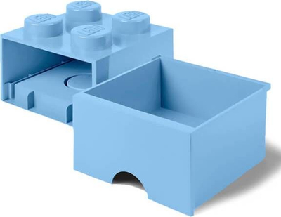 Kuti për lodra LEGO Room Copenhagen Brick Drawer 4, e kaltër