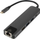 Adapter USB C Blow K 03, Hub 5 në 1, HDMI 4K, RJ45 Gigabit, gri