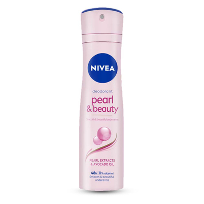 Deodorant Nivea Pearl & Beauty Smooth 48H, 150 ml