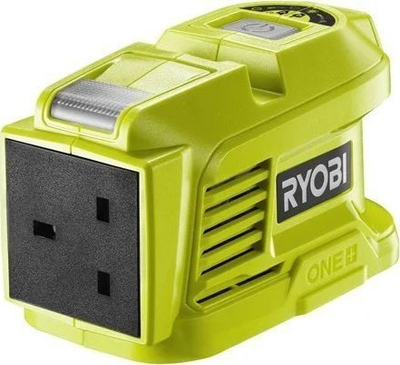 Inverter portabël Ryobi One+ RY18BI150A-0, 18V, 150W, jeshil