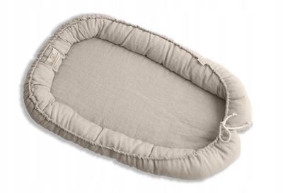 Jastëk Position Prestige Linen Plain, 80x55 cm, liri, i bardhë