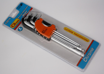 Set çelësa imbus Richmann C6616, 1.5-10mm, Cr-V, ngjyrë argjendtë