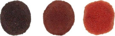 Pompomë dekorative Titanum Polyester, 10 mm, 120 copë, kafe