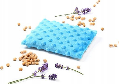 Termofor BabyOno Cherry me bërthama qershie, erë livando, blu e çelët