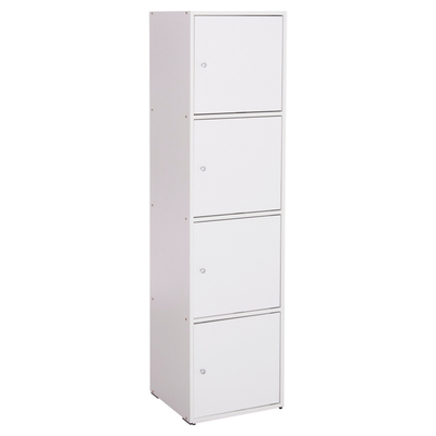 Dollap Melaminë 40x39-41x157Hcm (HM9940.01), bardhë