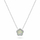 Set Vathë dhe varëse për femra Brilio Silver SET289WP, të argjendta/ rozë