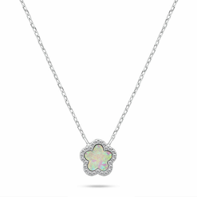 Set Vathë dhe varëse për femra Brilio Silver SET289WP, të argjendta/ rozë