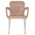 Karrige PP KareK cappuccino me këmbë alumini 59×58×81 cm (HM5592.02)