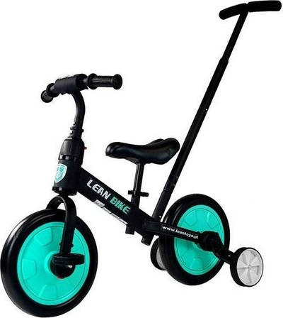 Трицикл Lean TRIKE 3in1, велосипед без педали, прилагодливо седиште, портокалов