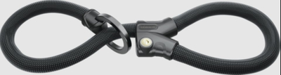 Zinxhir sigurie Abus 1806 Infinity Loop, 110 cm, për biçikletë, i zi