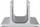 Stand për Ubiquiti Cloud Key G2 Plus, alumin, gri