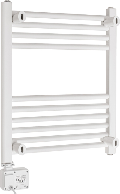 Rinajtor elektrik banjoje me shkallë, 400W, termostat me program, i bardhë