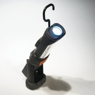 Dritë pune Tiross TS-1848, COB LED 330 lm, bateri Li-Ion, ngjyrë e zezë