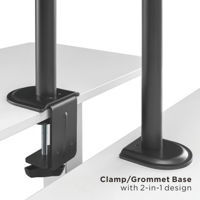 Mbajtëse monitori Brateck LDT66-C024, 17"-32", 9 kg
