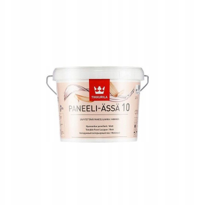 Llak druri Tikkurila Paneeli-Ässä 10 EP, akrilik me bazë uji, mat, 2.7L