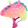 Helm biçiklete për kalamaj C-PREME Junior Super Rainbow Corn, madhësia S 50-54 cm, shumëngjyrëshe