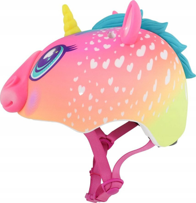 Helm biçiklete për kalamaj C-PREME Junior Super Rainbow Corn, madhësia S 50-54 cm, shumëngjyrëshe