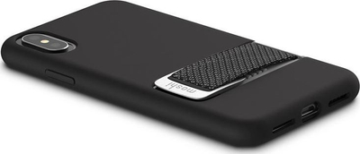 Mbrojtëse Moshi Capto për iPhone Xs / X, me kapëse MultiStrap, e zezë