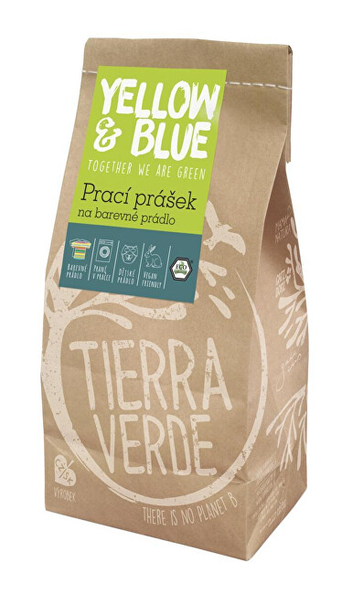 Detergjent për rroba Tierra Verde, për rroba me ngjyra, 850 g